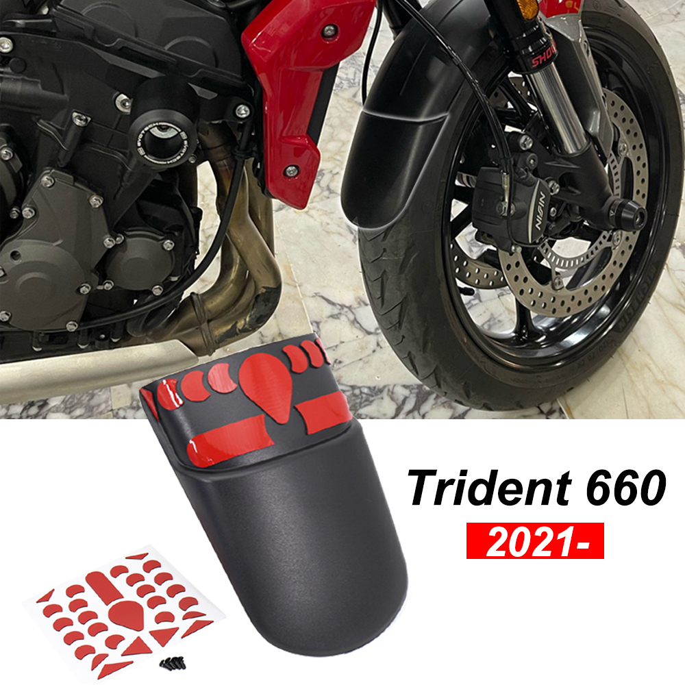 Garde-boue arrière pour moto Trident, extension de garde-boue, garde-boue, 2021, 2022, 660, nouveau