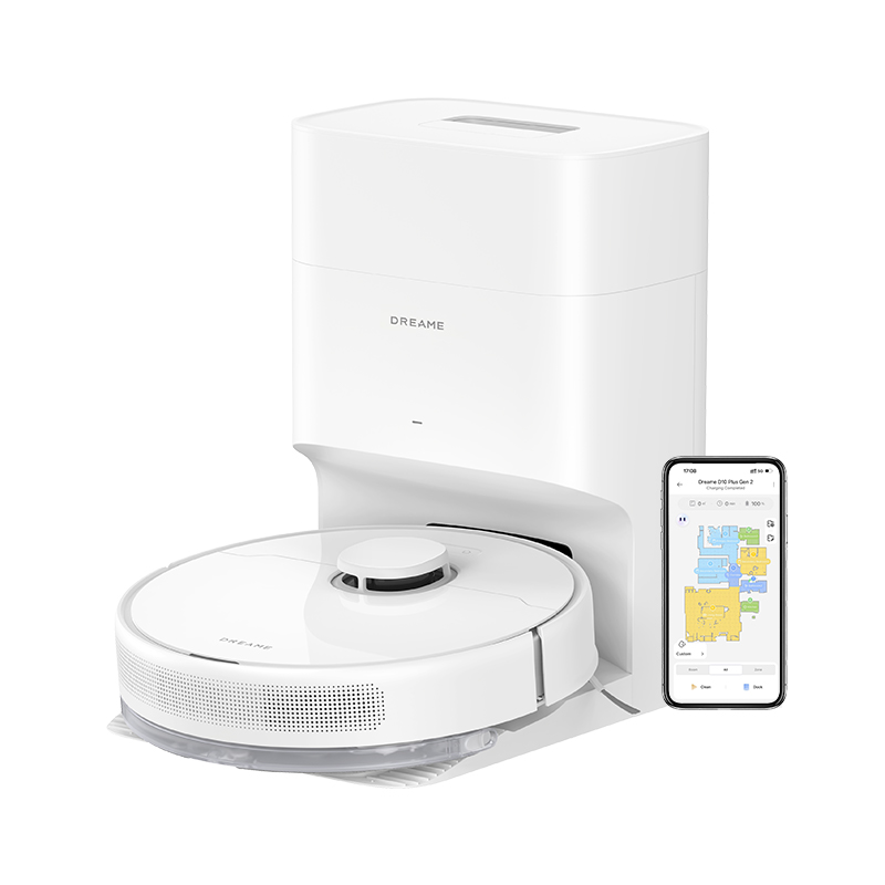 [한국버전 국내배송]  드리미 D10 PLUS GEN2, 자동 먼지비움 DreameD10 Plus Gen 2 Auto-Empty Robot Vacuum and Mop