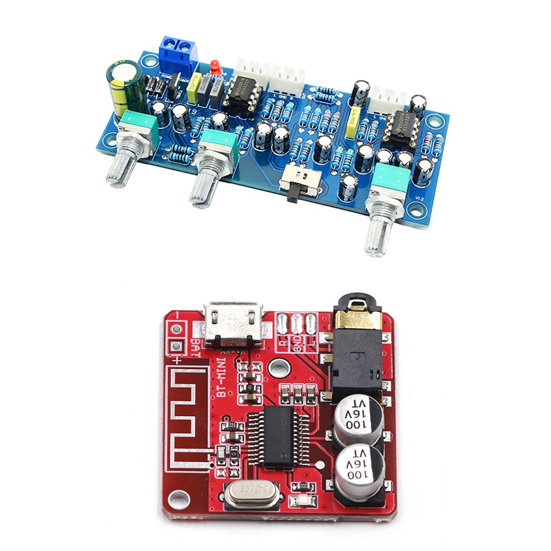 MP3-Bluetooth-Decoder-Platine verlustfreier Autolautsprecher-Audio verstärker mit 3,0-Kanal-Subwoofer-Vorverstärkerplatine