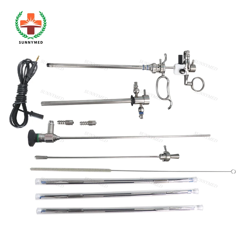 SY-P002 Gynecological Hysteroscopy Set, Ferramenta Operacional Médica, Instrumentos para Inspeção do Histeroscópio