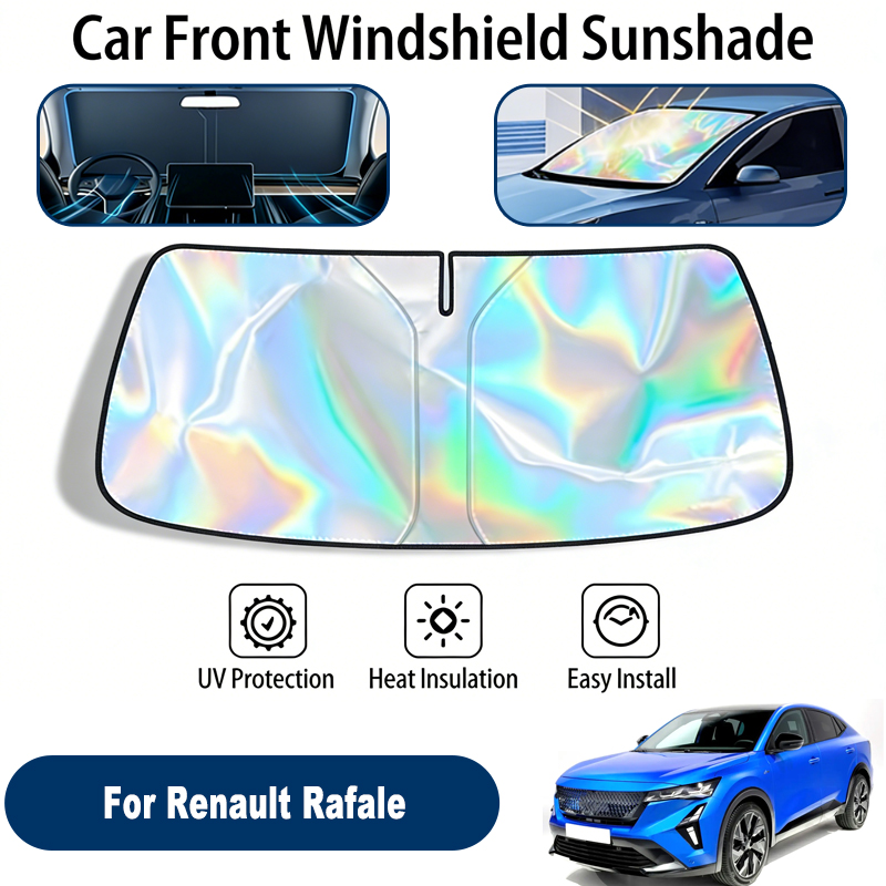 Auto Voorruit Zonnescherm UV Reflecterende Zonneklep Bescherming Cover Voor Renault Rafale 2024-2026