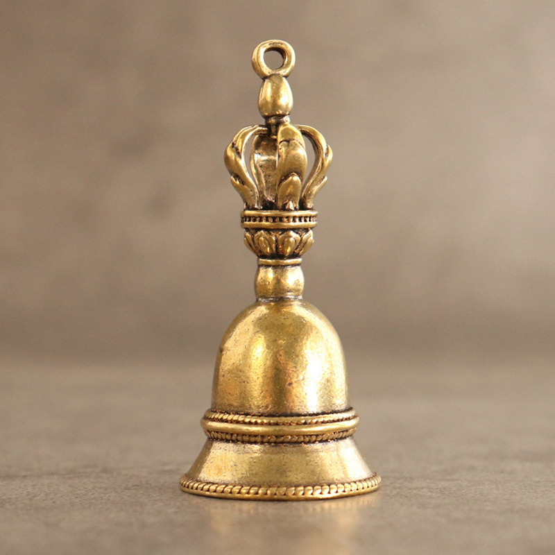 Die-Casting Queda Wind Chimes, Retro Copper Bell, Tibetan Bronze Pendant, Latão Artesanato, Idéias