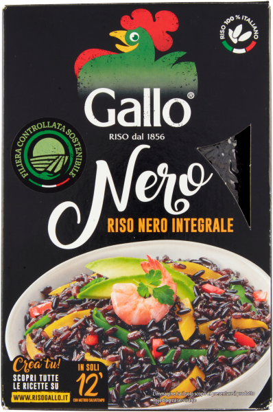 Schwarzer Reis Riso Nero Integrale 500g - Gallo Riso