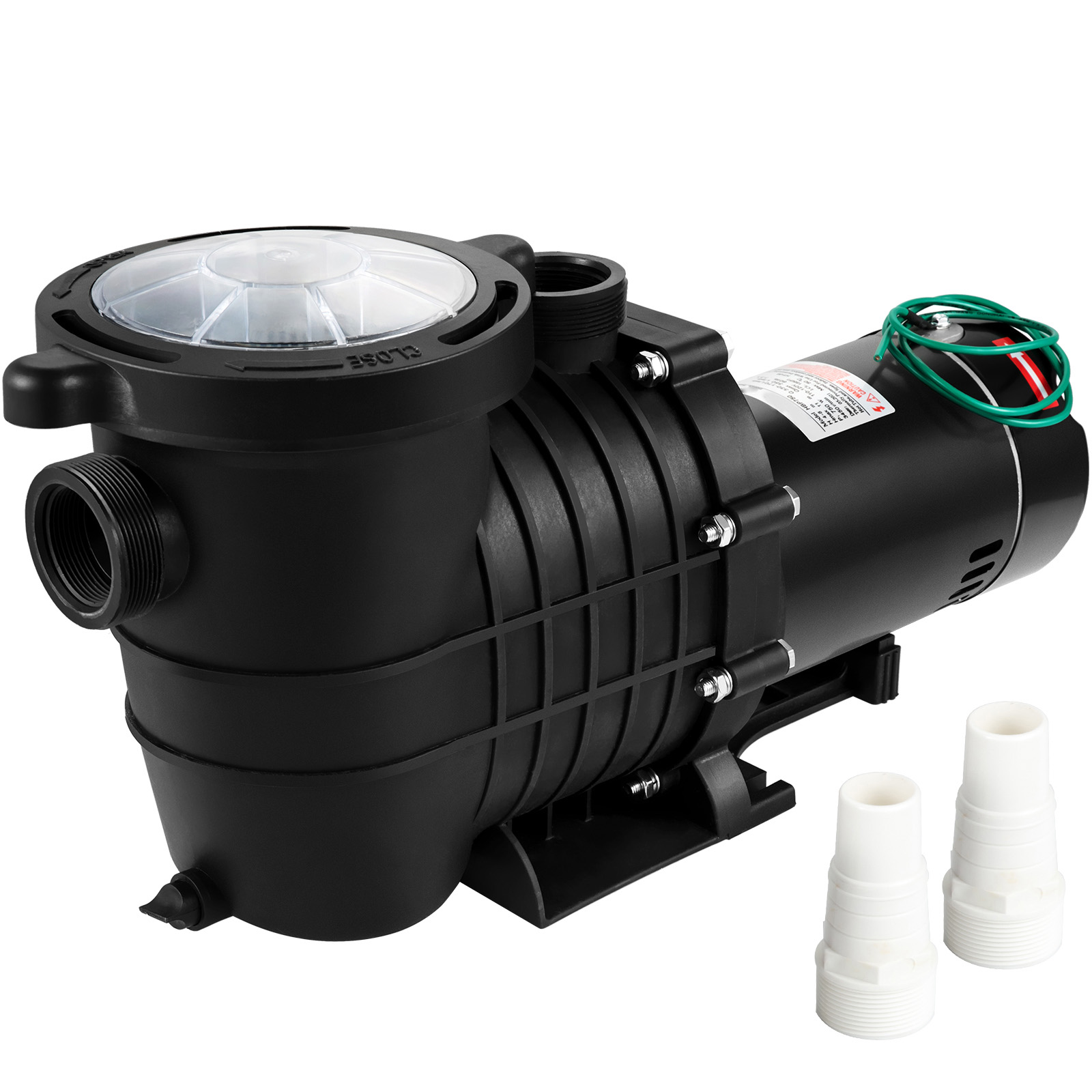 SucceBuy – pompe de piscine 110V/220V 5544GPH, puissante auto-amorçante pour piscine intérieure/hors terre, panier de crépine de Circulation d'eau