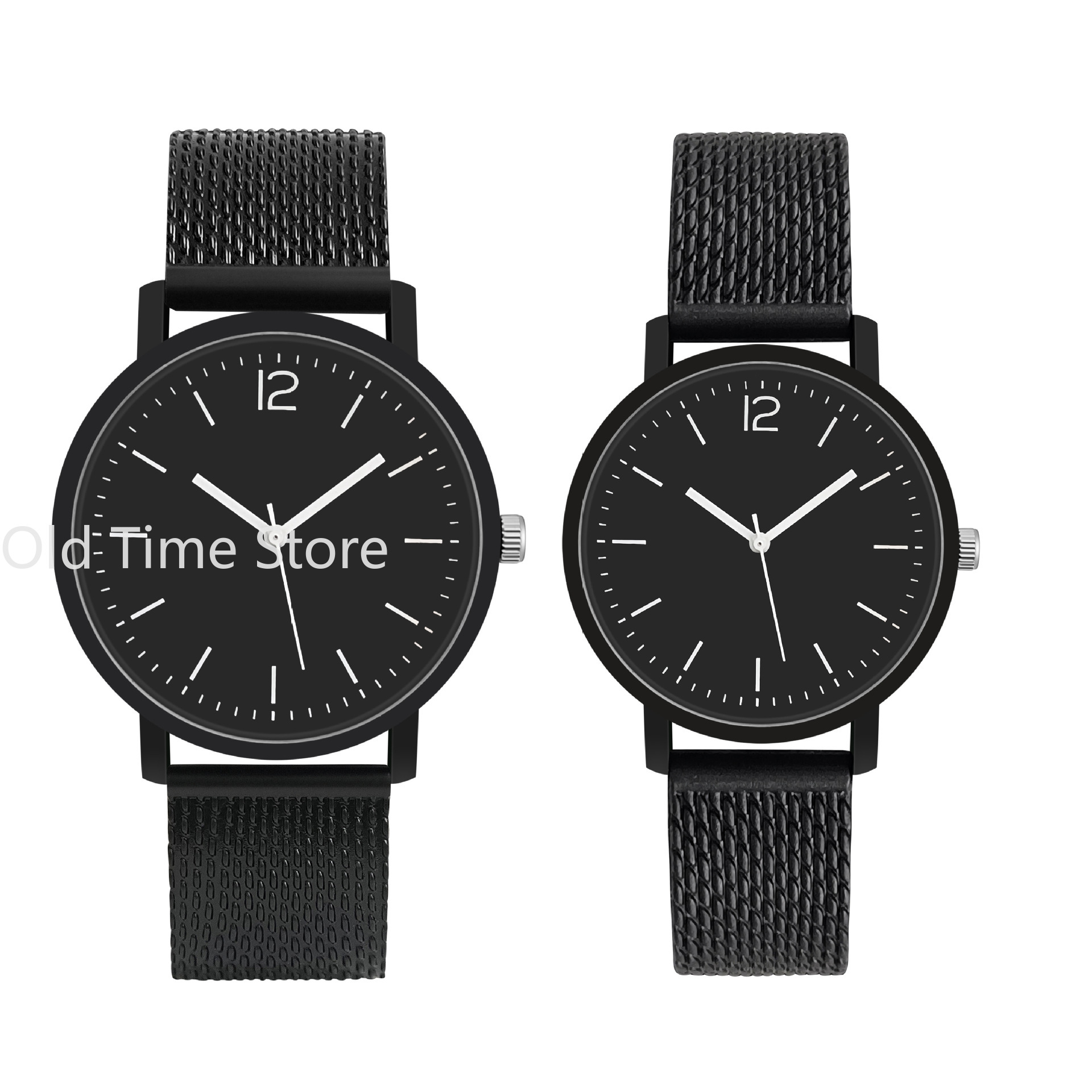 Jam Tangan pasangan สำหรับคนรักนาฬิกาควอตซ์แฟชั่นผู้ชายนาฬิกาข้อมือกันน้ำสำหรับผู้หญิงกันน้ำสาดนาฬิกาคู่รัก