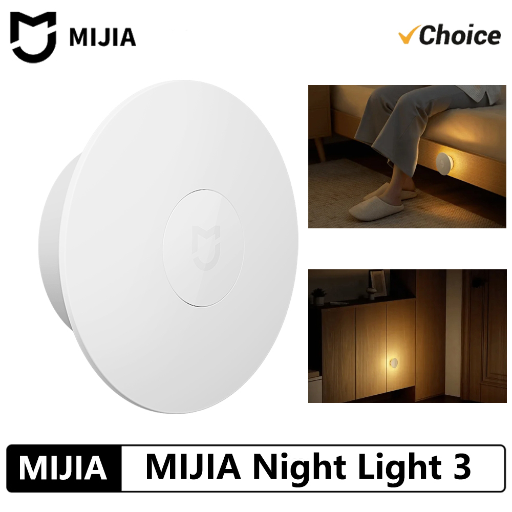 Original MIJIA Nachtlicht 3 2700K 5V-1A 2,5W 600mAh CN