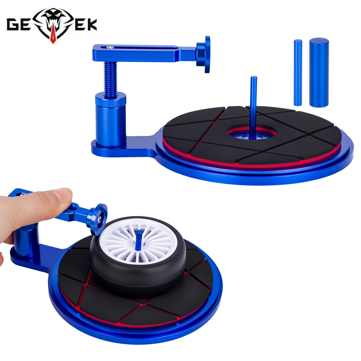 RC Auto Wiel Band Cementeren Helper Tool Rubber Band Montage Lijm Gereedschap voor 1/8 1/10 On-Road/Off-Road/Drift Auto Upgrade Onderdelen