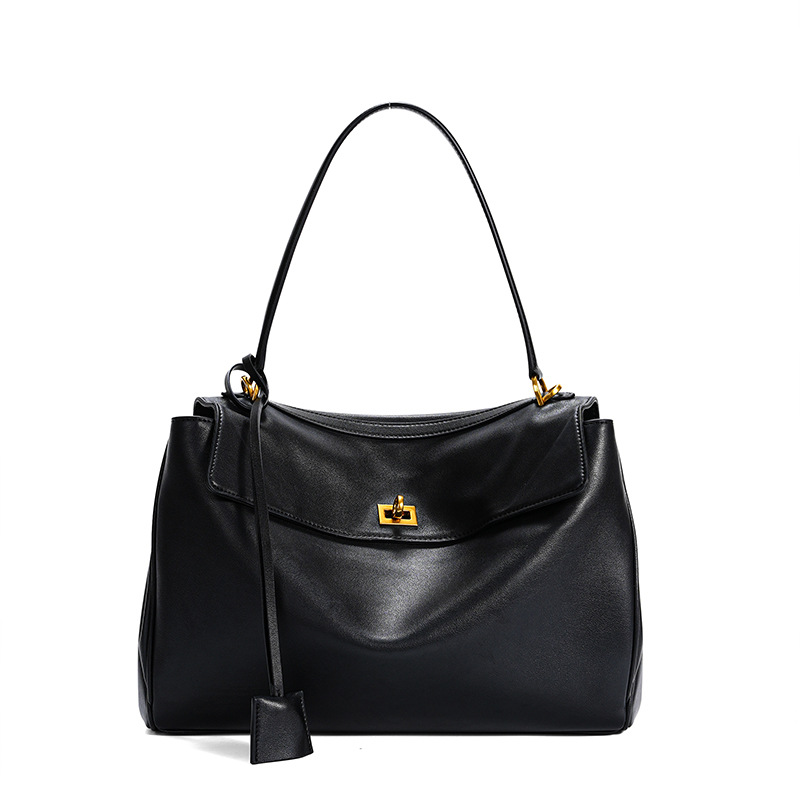 Nouveau Rodeobag sac pour femme en cuir de grande capacité avec serrure avancée sac sous les bras haute sensibilité de mode