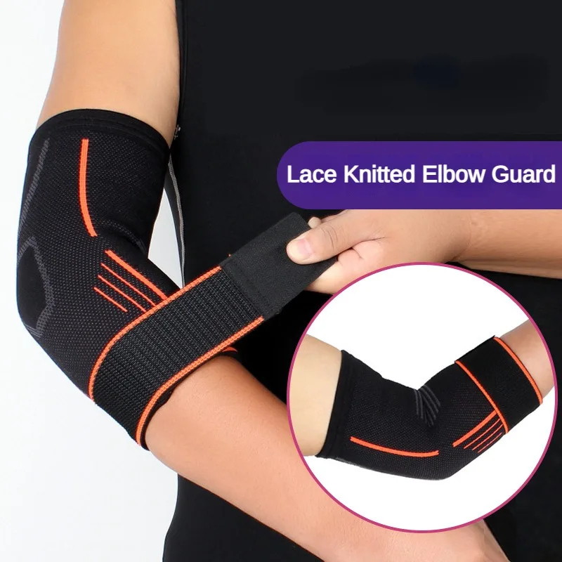 Coderas de vendaje para Fitness, funda de soporte de compresión para tendinitis, codo de tenis, Protector de soporte para reducir el dolor articular, 1 Uds.