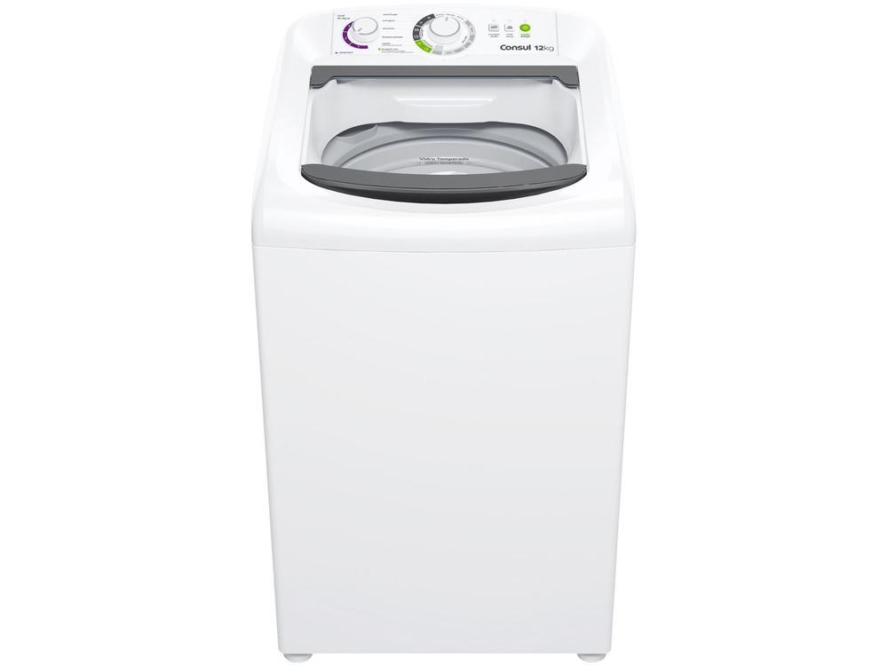 Lavadora de Roupas Consul 12kg 16 Programas de Lavagem Branca CWH12 - 110V