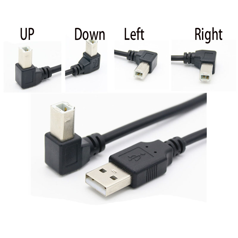 USB 2,0 кабель для сканера принтера, 30 см, 50 см, 1 м, 150 см, 1 фут, 5 футов