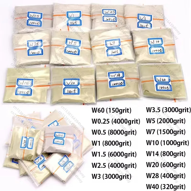 LOLO 100 г/пакет 500 карат алмазный микропорошок для металлических форм грубый абразивный шлифовальный полирующий алмазные инструменты от 0,25 до W40