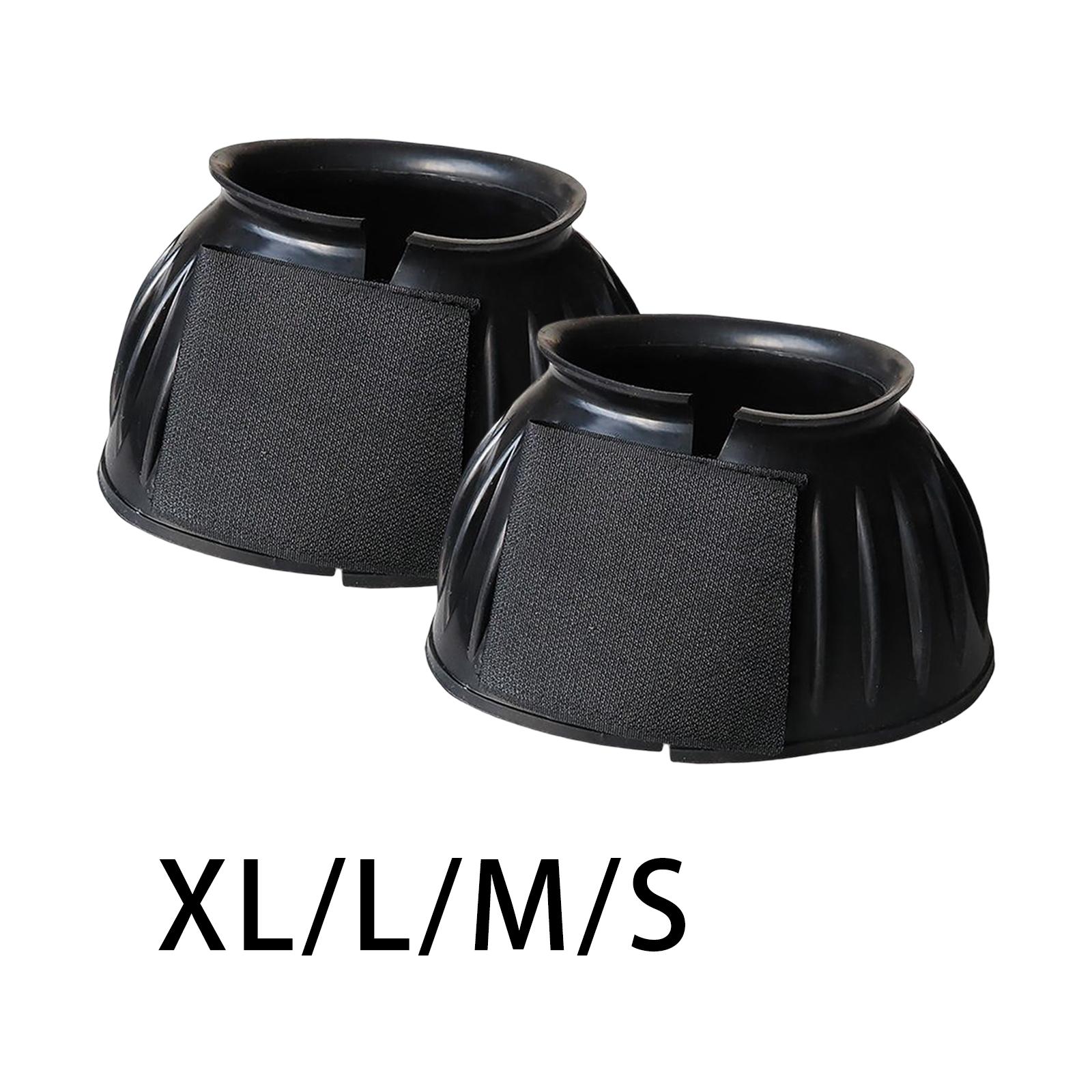 Pferd Glocke Boot Overreach Boot Equine Hoof Protector Reit Ausrüstung