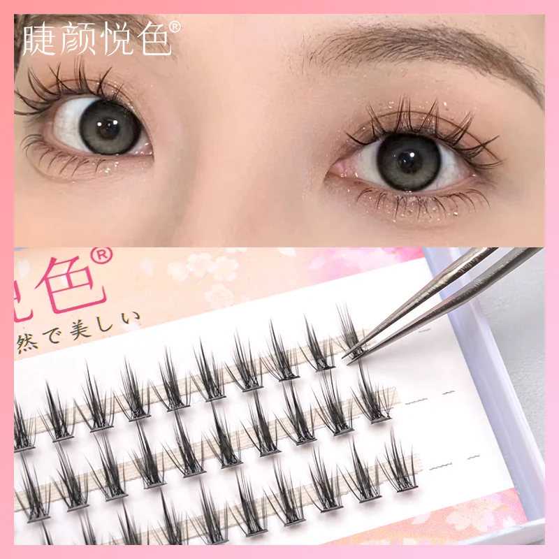 XMX Wimpers Verlenging Persoonlijke nepwimpers Professionele make-up Individuele clusterwimpers Enten valse wimpers