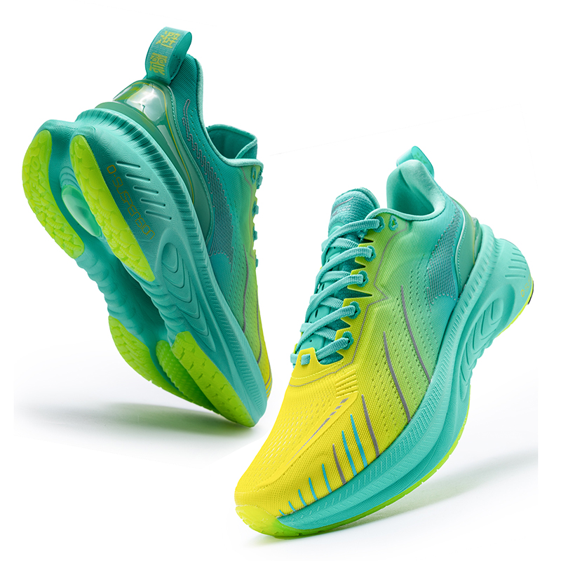 ONEMIX-zapatillas deportivas de malla transpirable para hombre, calzado deportivo de espuma ligera con Control de movimiento y amortiguación, para carreras de maratón