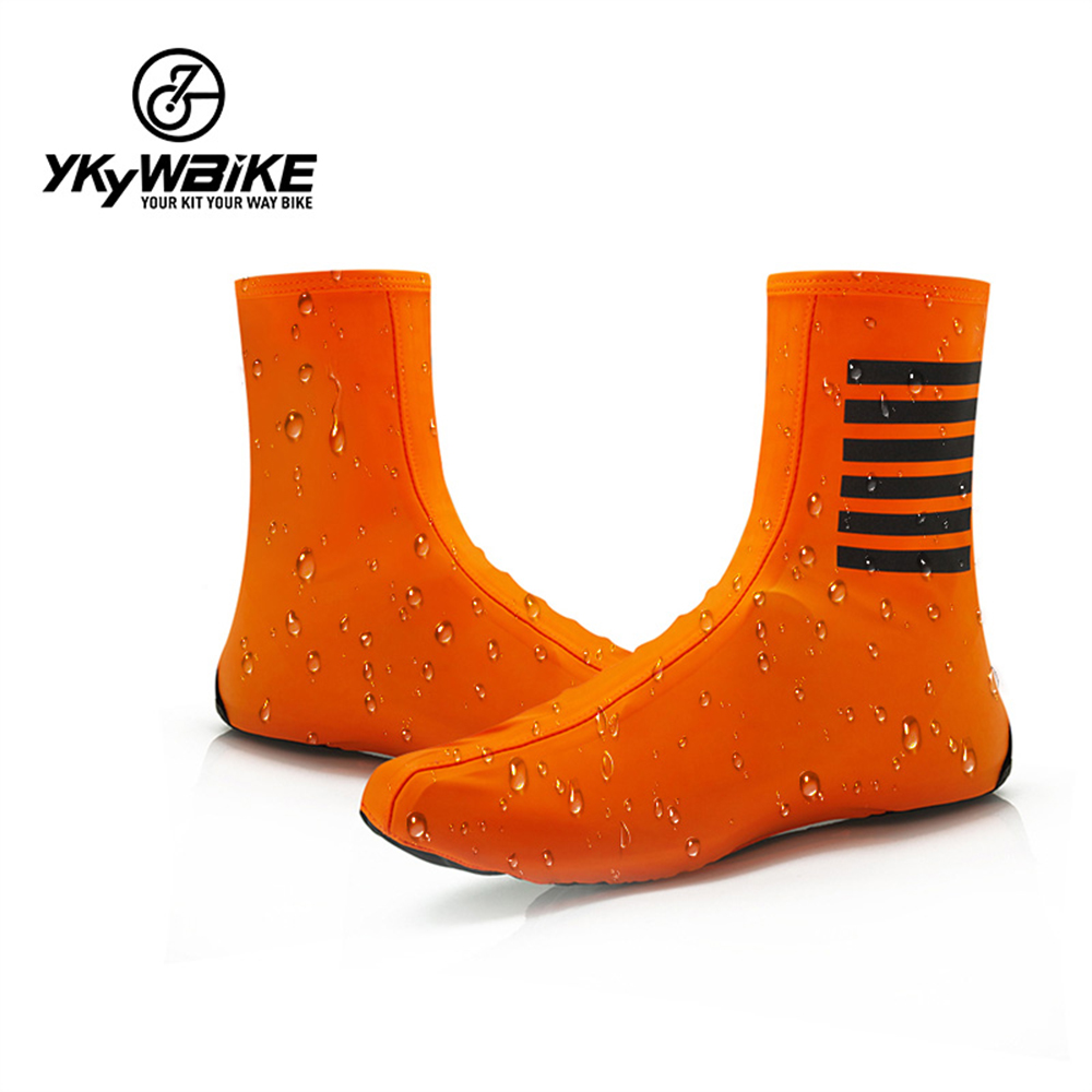 YKYWBIKE imperméable cyclisme couvre-chaussures vélo chaussures couvre réfléchissant coupe-vent vtt route garder au chaud vélo serrure protecteur
