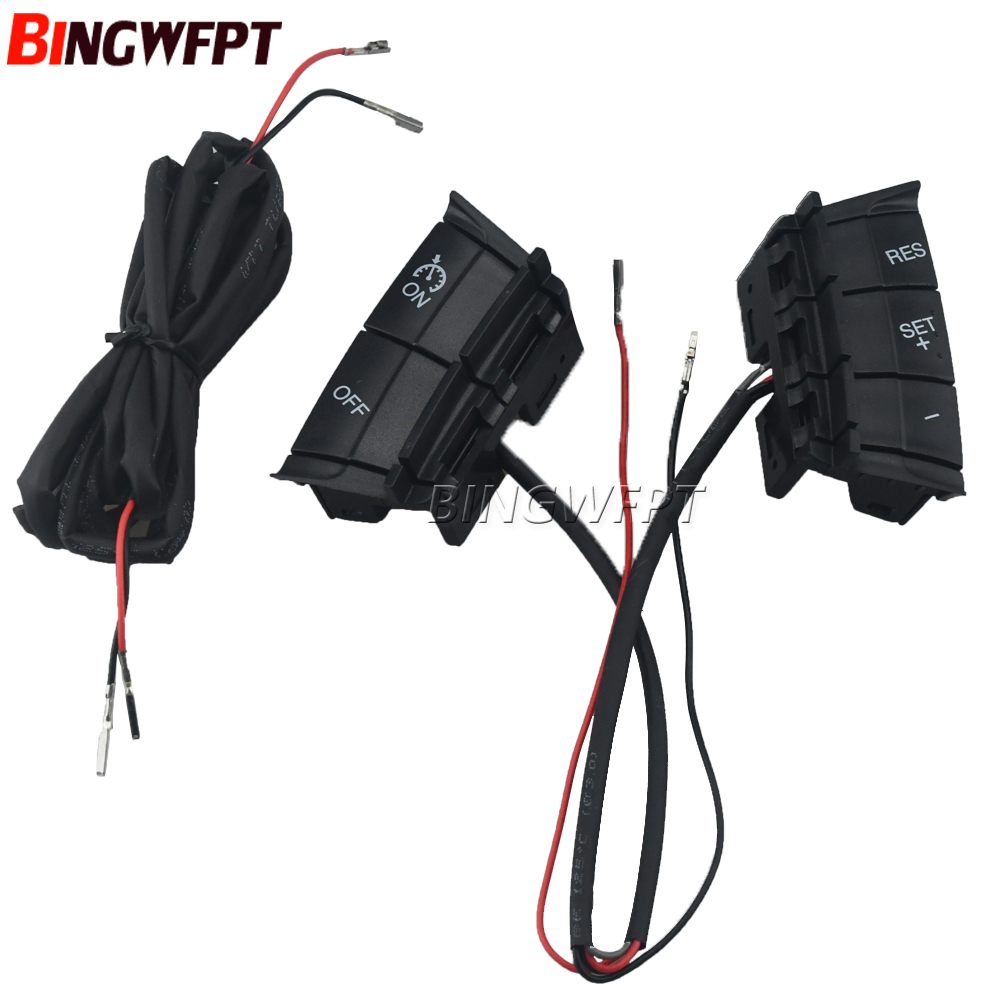 Interruptor de Control de crucero, botón multifunción para volante para Ford Focus 2 2005-2007 2008 2009 2010 2011