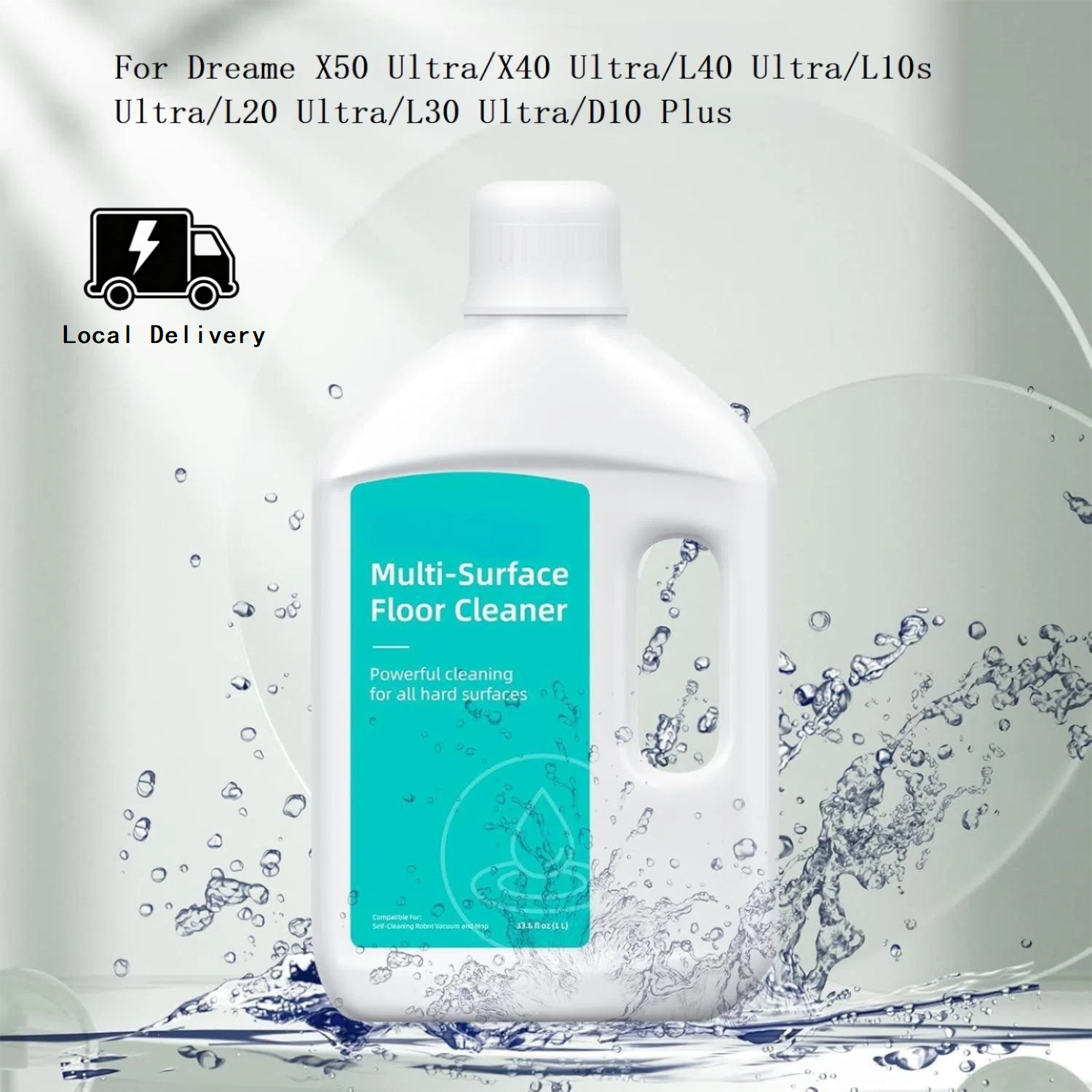 Płyn do czyszczenia podłóg kompatybilny z robotami sprzątającymi i mopującymi Matrix Series / Aqua10 Series/X Series / Aqua10 Series/L Series, 1L