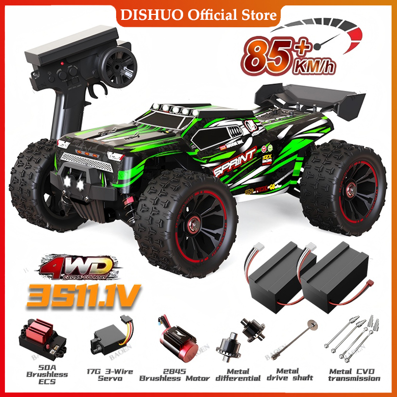 SCY9522PRO 85KM/H Szybki samochód RC Bezszczotkowy 4WD Off-Road Drift Samochód zdalnie sterowany 1:16 Profesjonalne samochody wyścigowe SCY9522 50KM/H