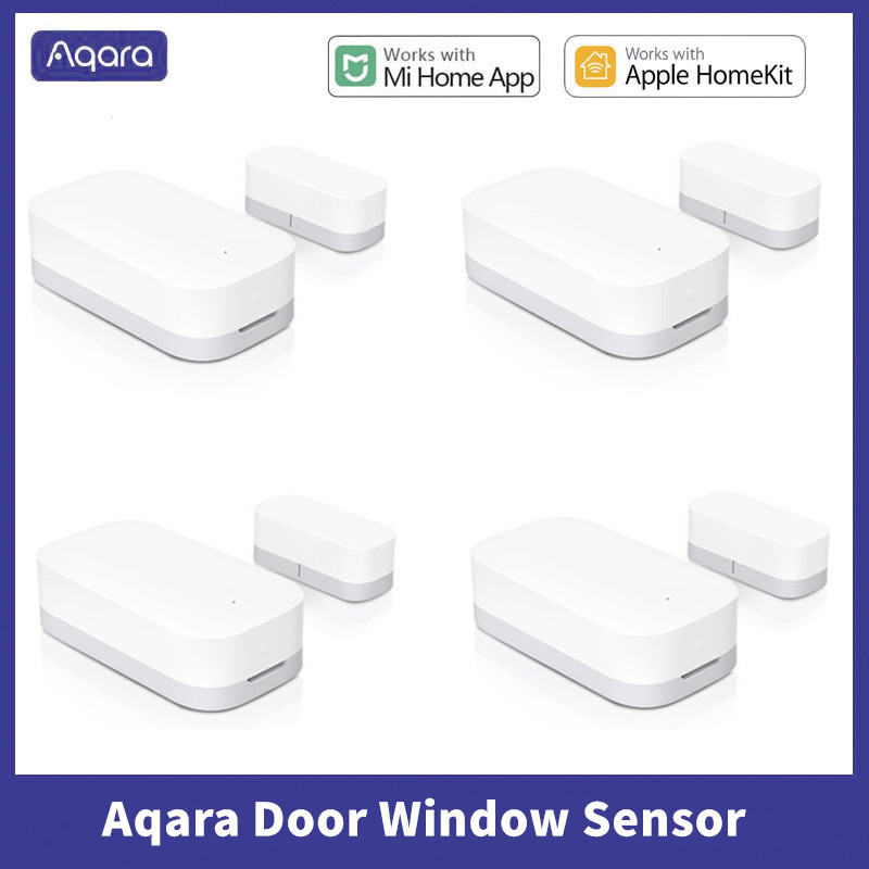 オリジナル Aqara ドア窓センサー ZigBee ワイヤレス接続スマートドアセンサー Mi ホームホームキットと連携アプリ Android iOS