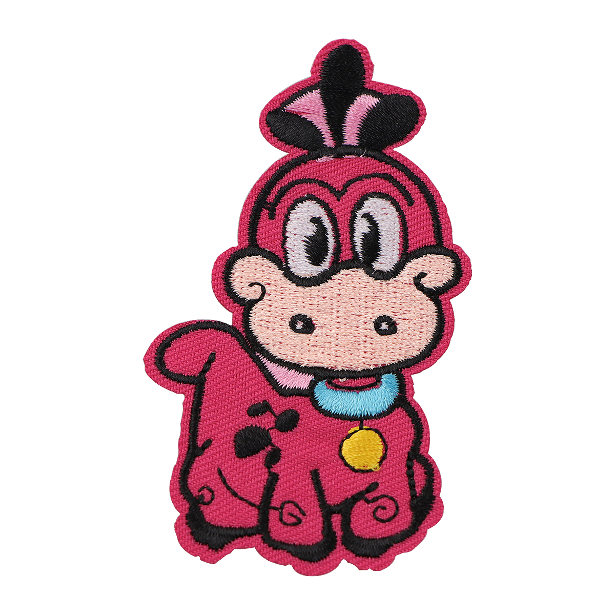 Desenhos animados Iron-On Embroidery Patches para Vestuário, Cat Paw Patches, DIY Badge for Clothes, Costurar