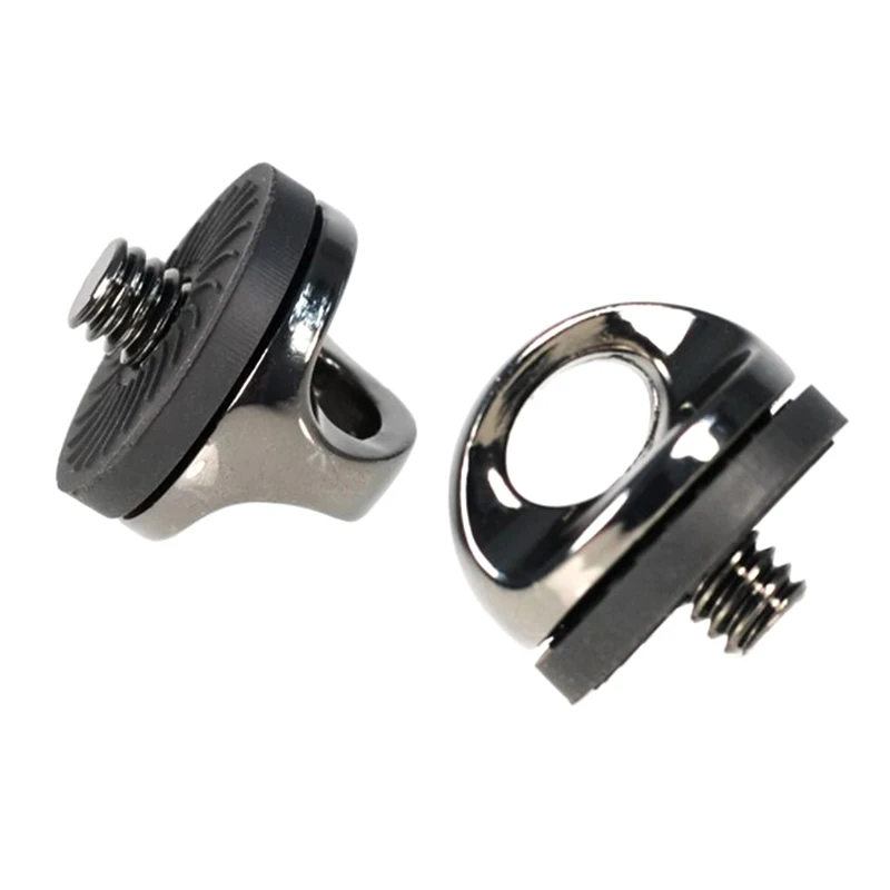 กล้อง SLR 1/4 "อะแดปเตอร์เชื่อมต่อสกรูสายคล้องไหล่ความปลอดภัยแหวนมือเร็ว