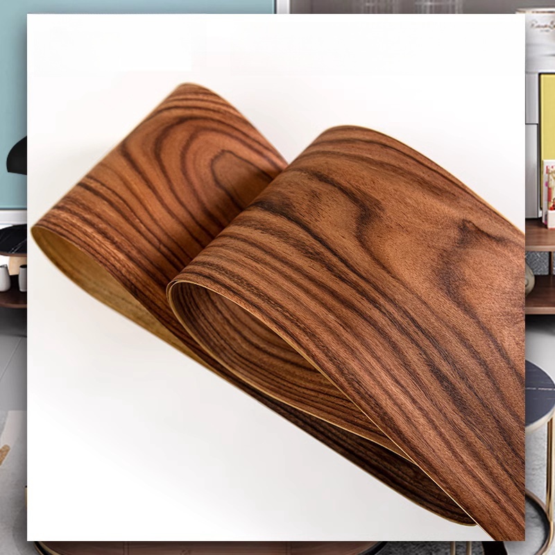Natuurlijk palissanderfineer 0,2 mm premium houten huid voor luidsprekerkast en wandpanelen (glad oppervlak) afmeting: 17x250 cm
