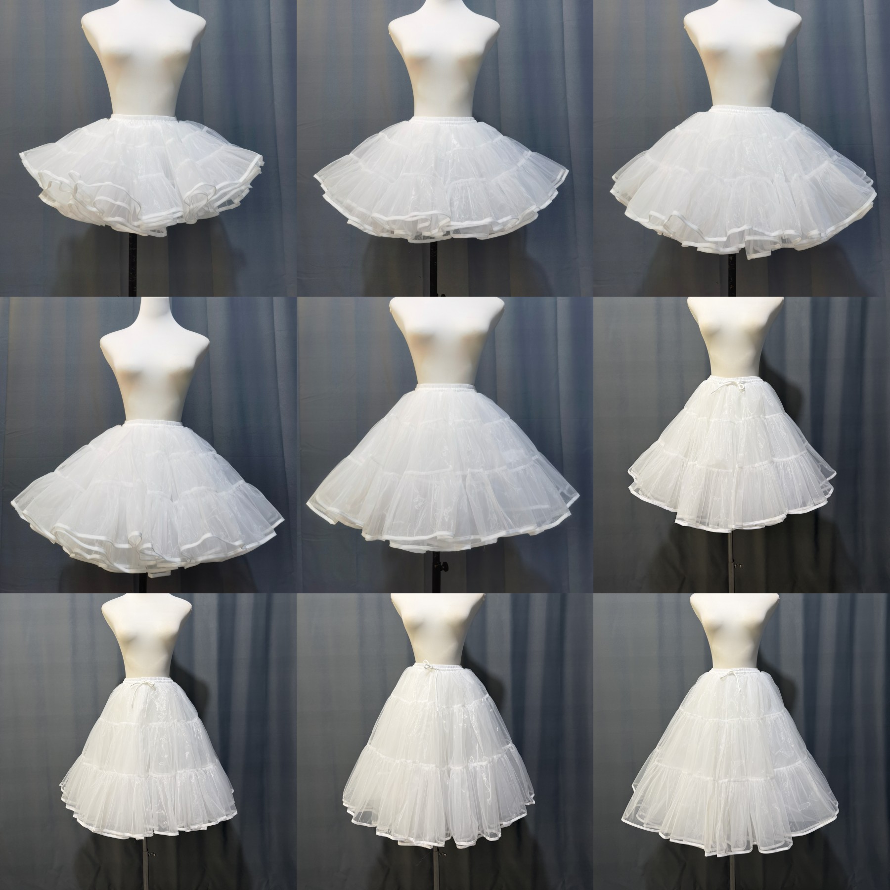 Lolita Super Stuffed Petticoat Boneless Violent Skirt Support Soft Yarn Short Duck Butt Korea Japan New