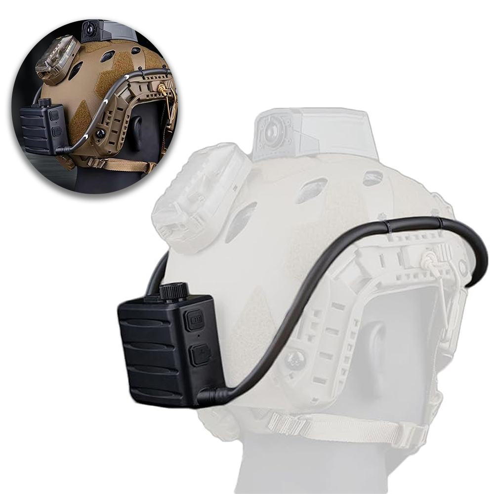 Gafas tácticas, desempañador de ventilador, Kit antiniebla, gafas, desempañador de aire para tiro Airsoft, Motocross, esquí, montañismo, visión clara
