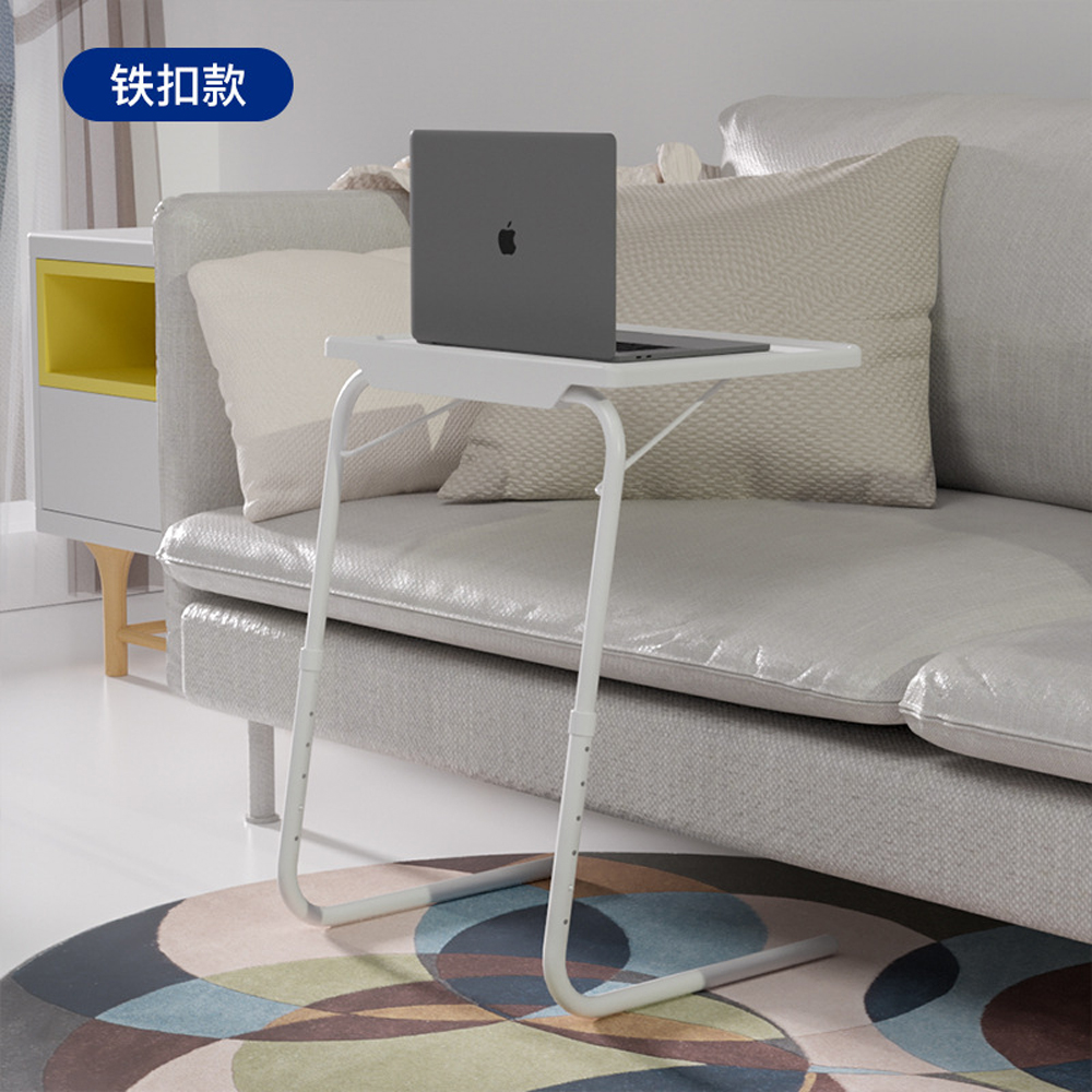 Mesa dobrável cinco em um para computador, mesa de plástico, mesa de elevação, cama de cabeceira, simples, para tv