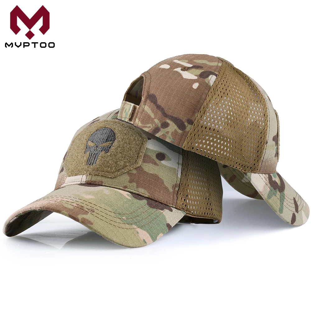 CamSolomon-Casquettes de Baseball pour Homme, Chapeau DulTrucker, Skip, Paintball, Basketball, Football, Réglable, Maille Classique, Snapback, Chapeaux de Soleil
