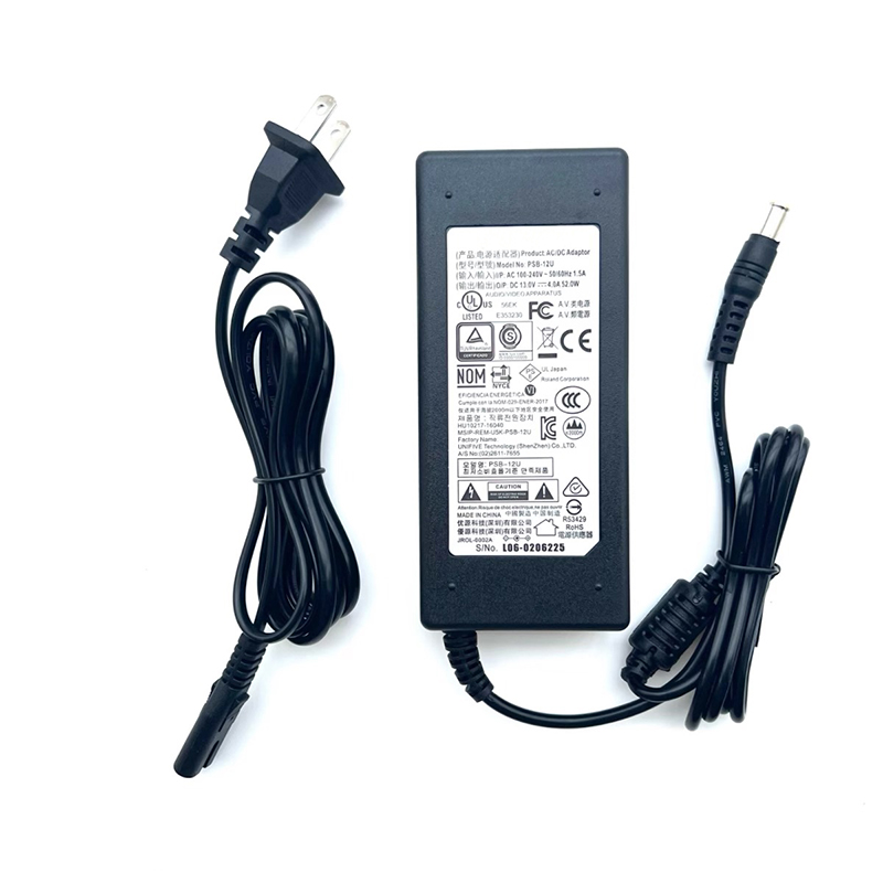 Ładowarka PSB-12U do Roland AC-33 40CUBE STREET EX 13V4A 1 szt. Nowy zasilacz