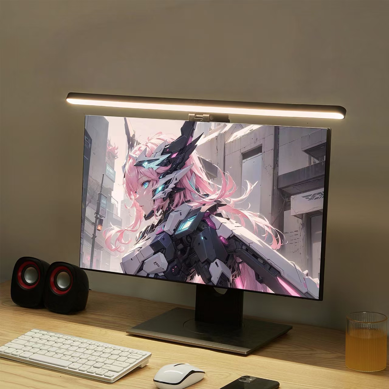 RGB-licht LED-monitor Lichtbalk Computerscherm Hanglampen Sfeer Tafellamp Leesnachtverlichting Gaming Dimlichten