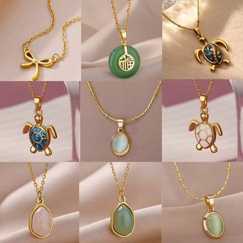 Collier tortue de mer étoile de mer colorée pour femmes, couleur or, collier tortue en acier inoxydable, bijoux Boho de mariage et de noël, cadeau