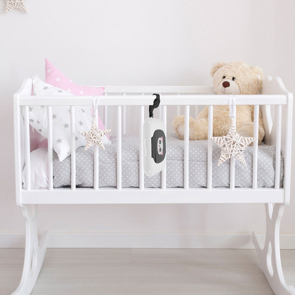 2 pçs suporte de lenços umedecidos do bebê design bonito adequado carrinho de berço pequenos objetos organizador desktop viagem essencial suporte de lenços umedecidos do bebê