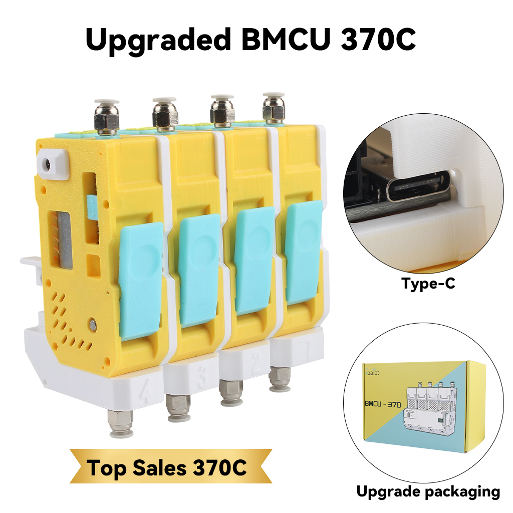 Toaiot BMCU 370C AMS Lite BMCU370C 自動補充ホールセンサー双方向バッファリング A1 MINI P1 シリーズ 3D プリンタ AMS MMU ​