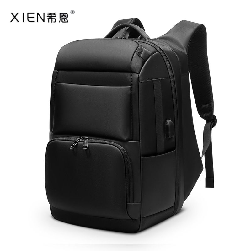 EURCOOL Rugzak Heren Multifunctionele Mannelijke Mochila-tassen met grote capaciteit USB-oplaadpoort Laptop Schoolrugzakken