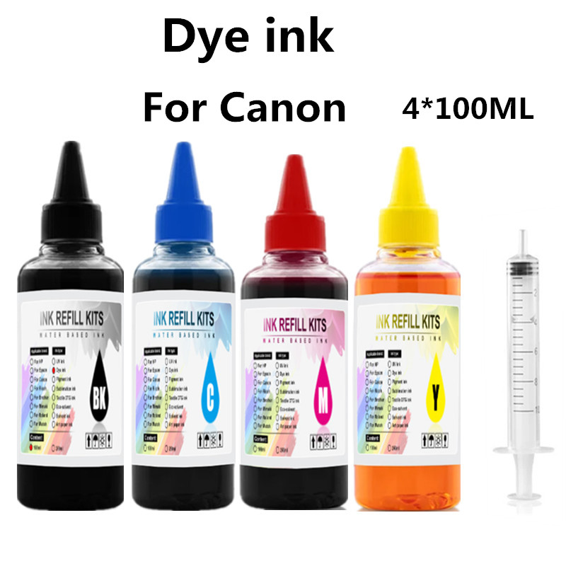 400ML Zestaw atramentów barwnikowych do drukarek Canon PG 540 CL 541 PIXMA MG3250 MG3255 MG3550 MG4100 MG4150 MG4200 MG4250 PG540 PG-540XL