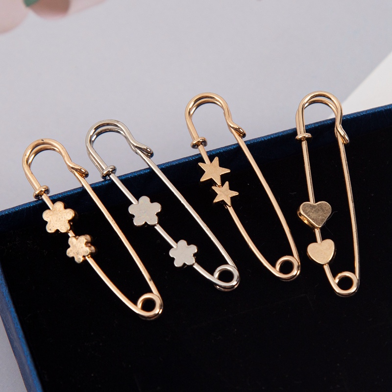 Simples cintura apertando pino feminino broche fivelas terno vintage na moda jeans terno fixo roupas clipe de cintura senhora pinos de segurança jóias