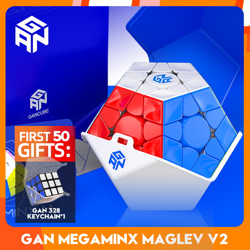 Новый GAN Megaminx V2 Mega M, оригинальный, высокое качество, скорость, волшебный куб, магниты додекаэдра, скоростная головоломка, подарочные игрушки