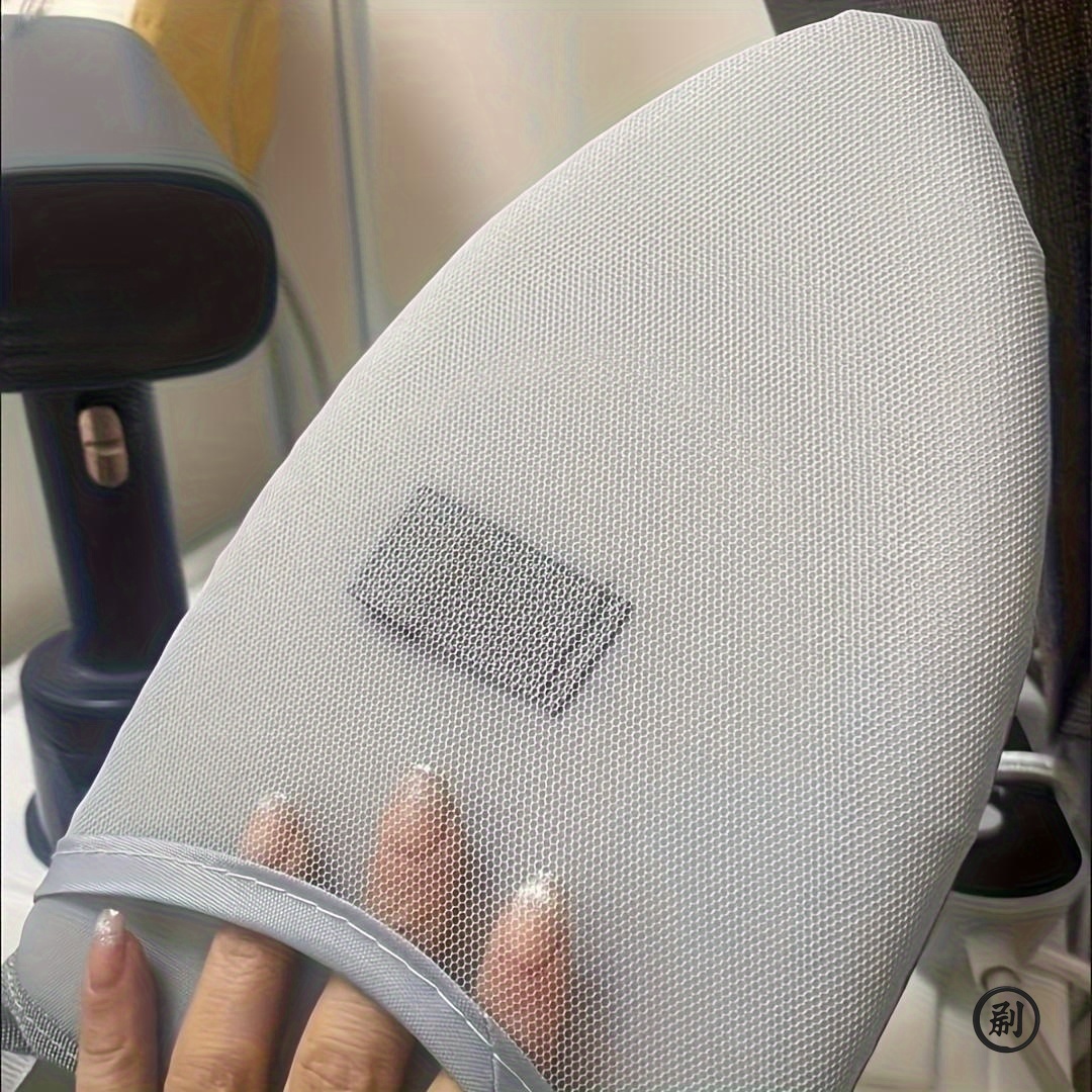 Platzsparende Mini-Bügelstation – Handbügelbrett + Hängedampfglätter + Handschuhe + kleiner Hocker, unverzichtbar für Zuhause