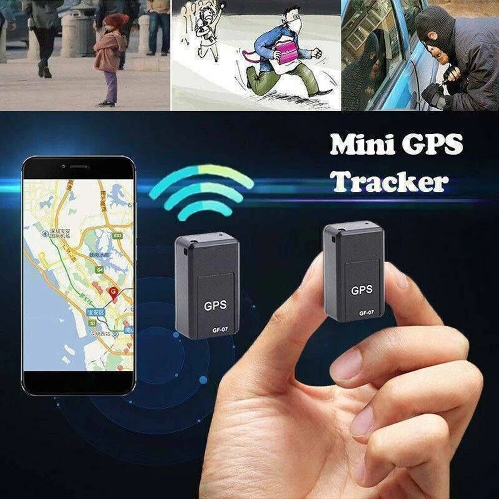 Mini Auto GPS Tracker GF07 GPS Position APP Starke Magnetische GPS Tracking Gerät Anti-verloren Fahrzeug GPS Locator