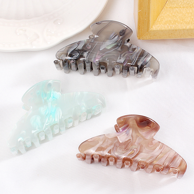 6Cm Acryl Vrouwen Haarclips Camouflage Krab Klauw Meisjes Haarspeld Mode Barrette Koreaanse Haaraccessoires 2023