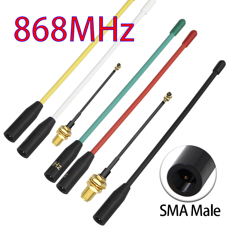 Antena LoRa de 868MHz, 863-870MHz, 866MHz, 869MHz, conector SMA bajo VSWR para placa meshtástica Lora32u4 II ESP32, Antena WiFi de Internet