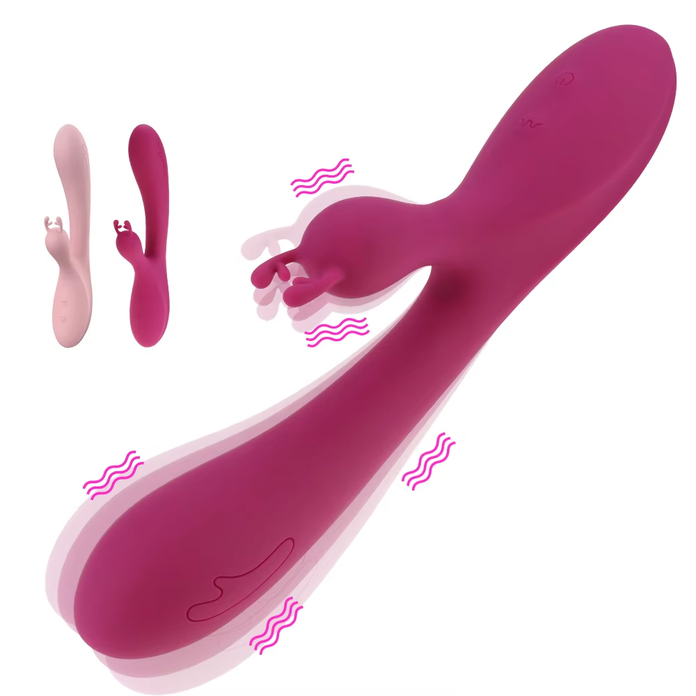 Giocattoli del sesso per adulti vibratori punto G 10 velocità USB ricaricabile potente vibratore del coniglio del Dildo per le donne massaggio di stimolazione del clitoride