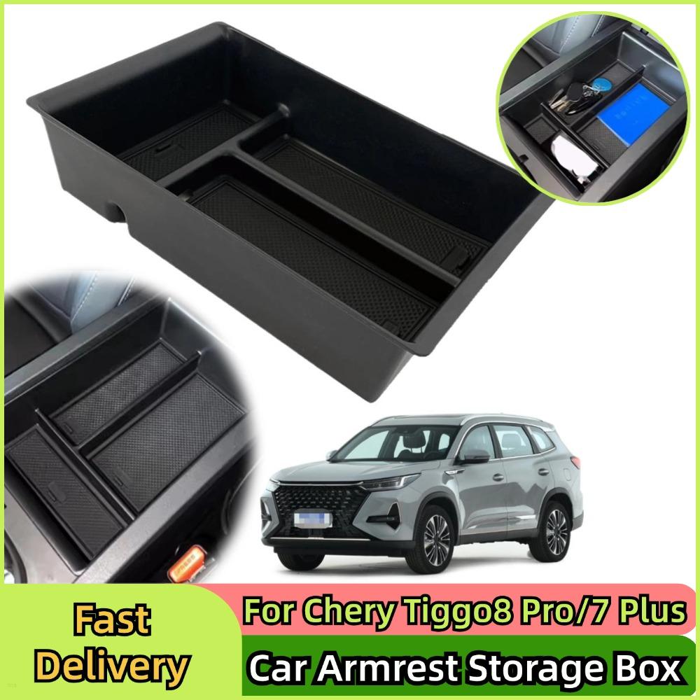 Per Chery Tiggo8 Pro/7 Plus Scatola portaoggetti bracciolo per auto Vassoio portaoggetti per console centrale Accessori per organizer per console centrale per auto
