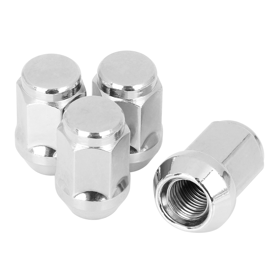 X Autohaux Auto M12X1.25 ล้อ Lug Nuts Mag ที่นั่งเครื่องซักผ้า M12x1.5 เหล็ก Racing สกรู Bolt ฝาครอบรถซ่อมเครื่องมืออุปกรณ์เสริม