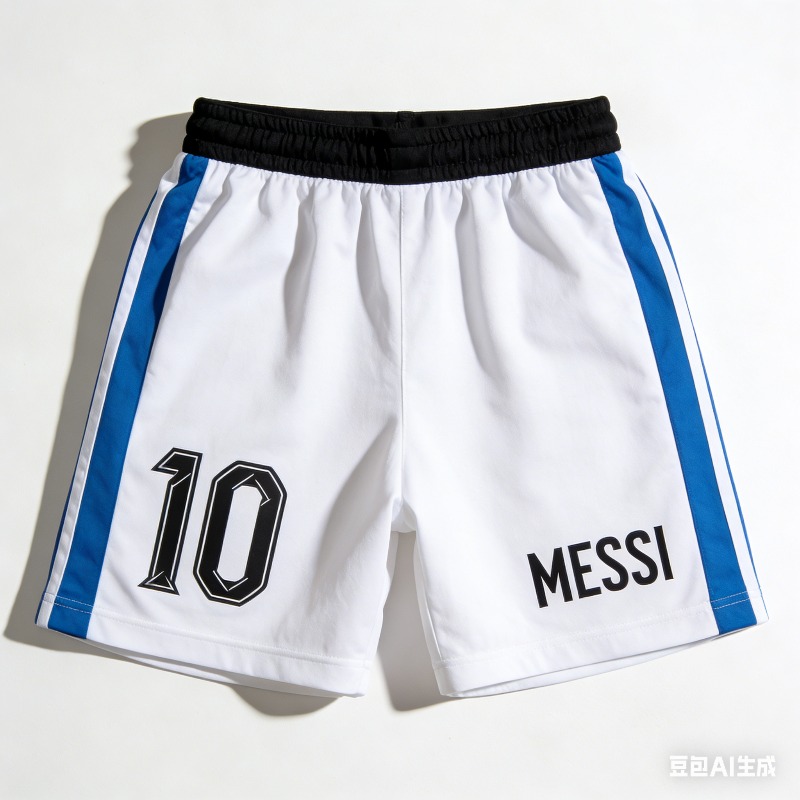 Nuevo Estampado de Verano 2026 #   10 Pantalones Cortos Deportivos Casuales a la Moda de Messi, Pantalones Deportivos de Secado Rápido para Adultos y Niños, Tallas Grandes