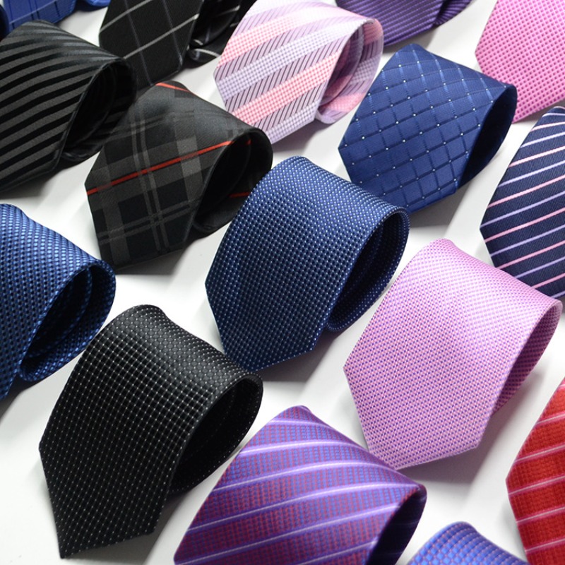 67 estilos gravatas masculinas cor sólida listra flor floral 7-8cm jacquard gravata acessórios uso diário cravat presente de festa de casamento