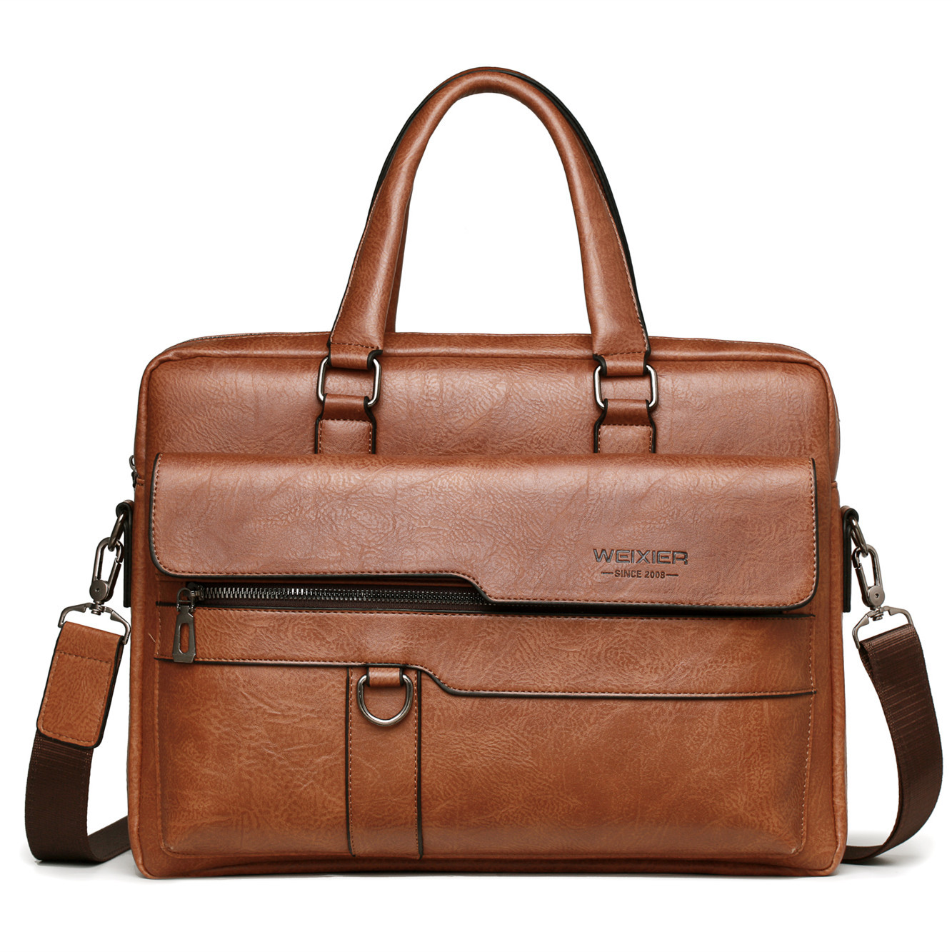 2023 homens maleta saco de negócios alta qualidade famosa marca couro do plutônio ombro mensageiro sacos bolsa escritório 14 polegada bolsa para portátil